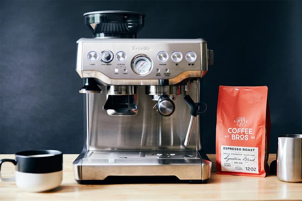 Coffee Bros Espresso Roast Signature Blend, 12 oz whole bean coffee bag