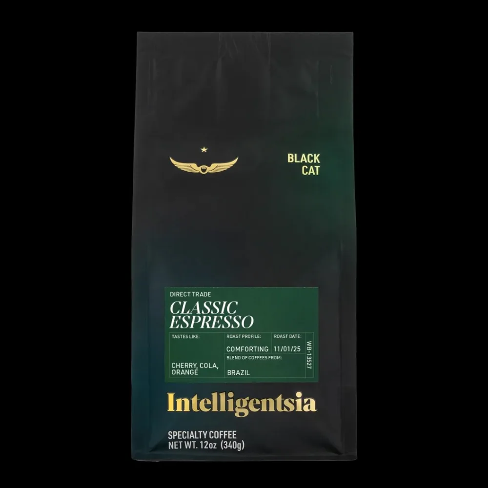 Intelligentsia Black Cat Classic Espresso, 12 oz bag of specialty coffee
